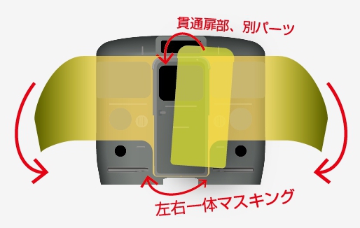 223系6000番台「森の京都QRトレイン」（10両用大型ブックケース版）