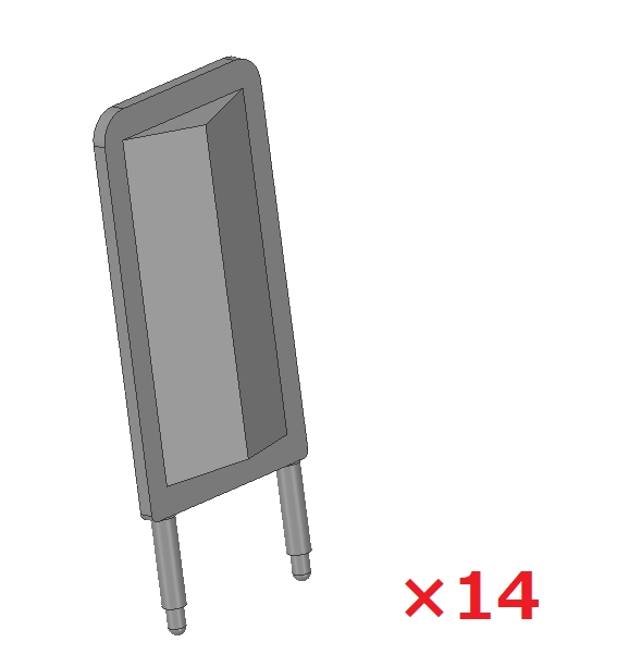 16～21m級×10両用（大型ブックケース）